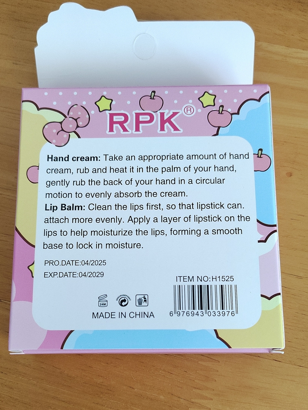 NEW RPK Hand Cream & Lip Balm Set - Picture 3 of 3